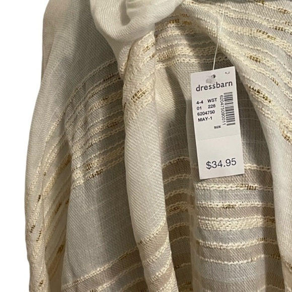 Textured Woven Lightweight Cover Up NWT - Picture 5 of 6